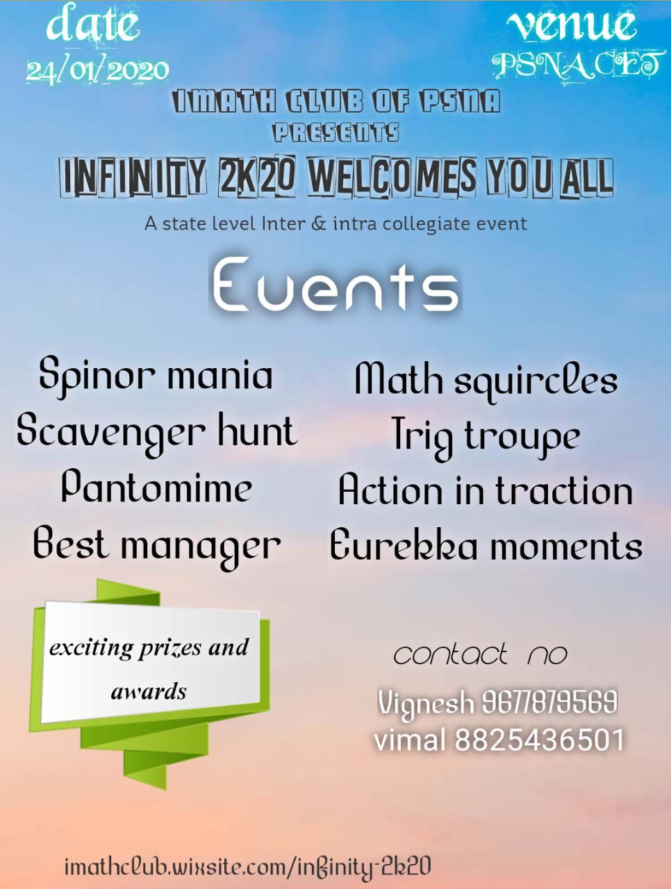 INFINITY 2k20